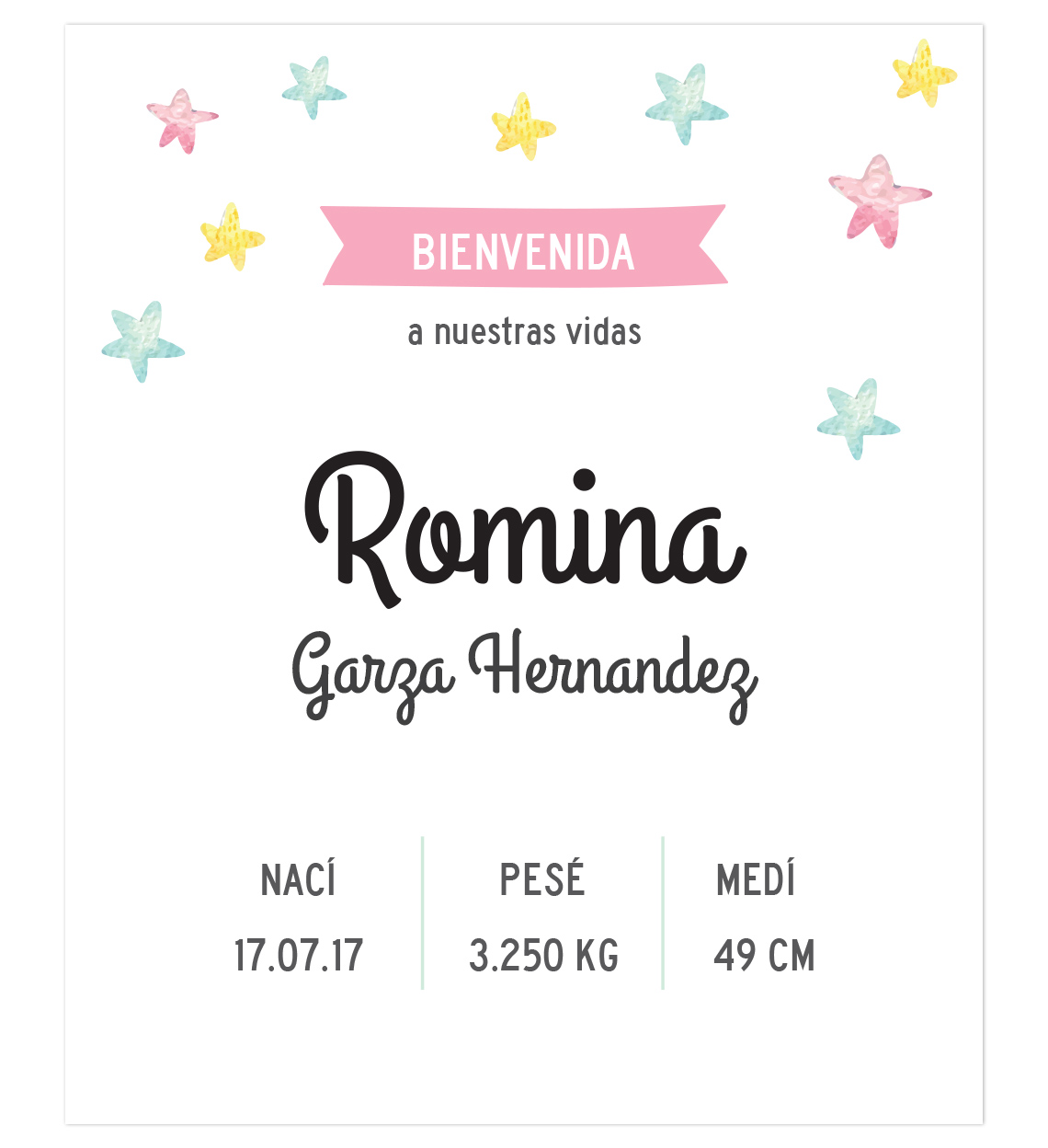 Banner Info Bebé Estrellas - Imagen 2