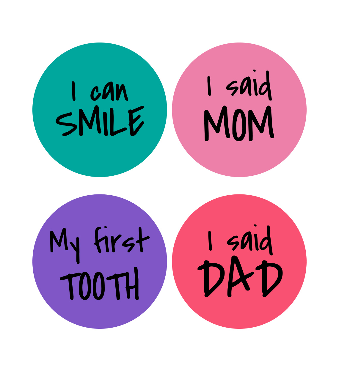 Sticker Avance Bebé Colores - Imagen 2