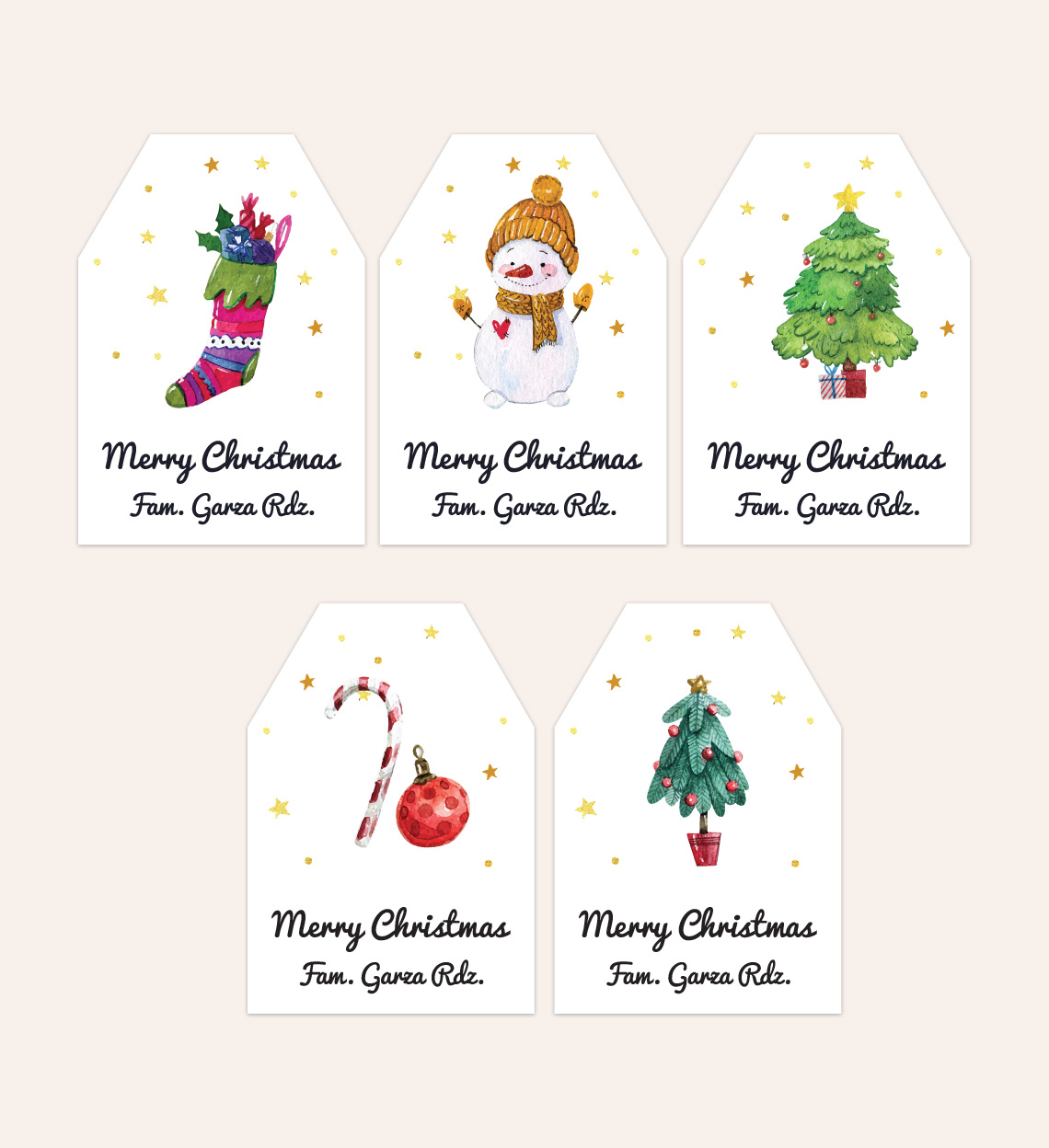 Etiquetas para Regalos Navidad Llegó a la Ciudad - Imagen 3