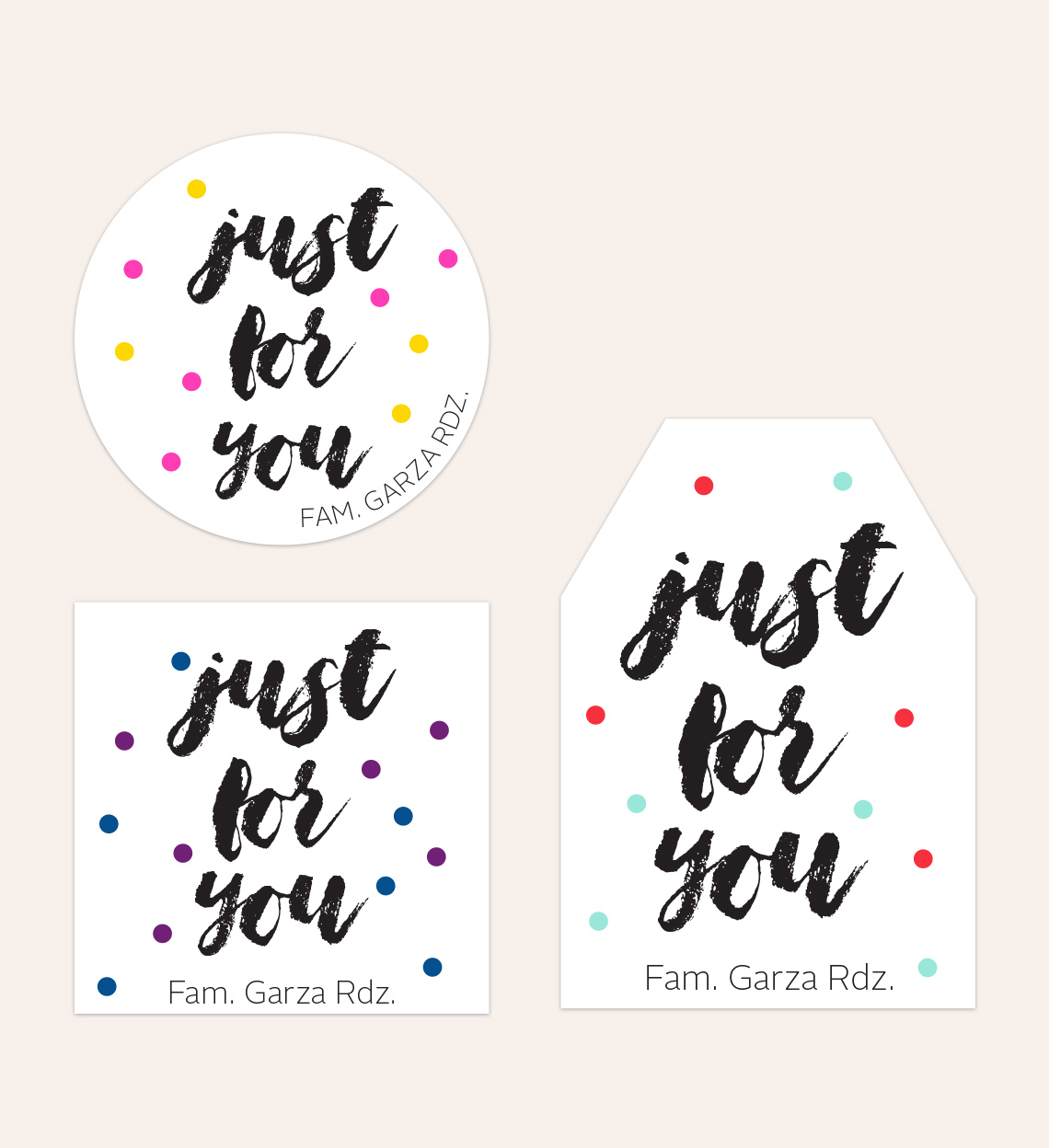 Diseño Etiqueta JustFU - Imagen 2