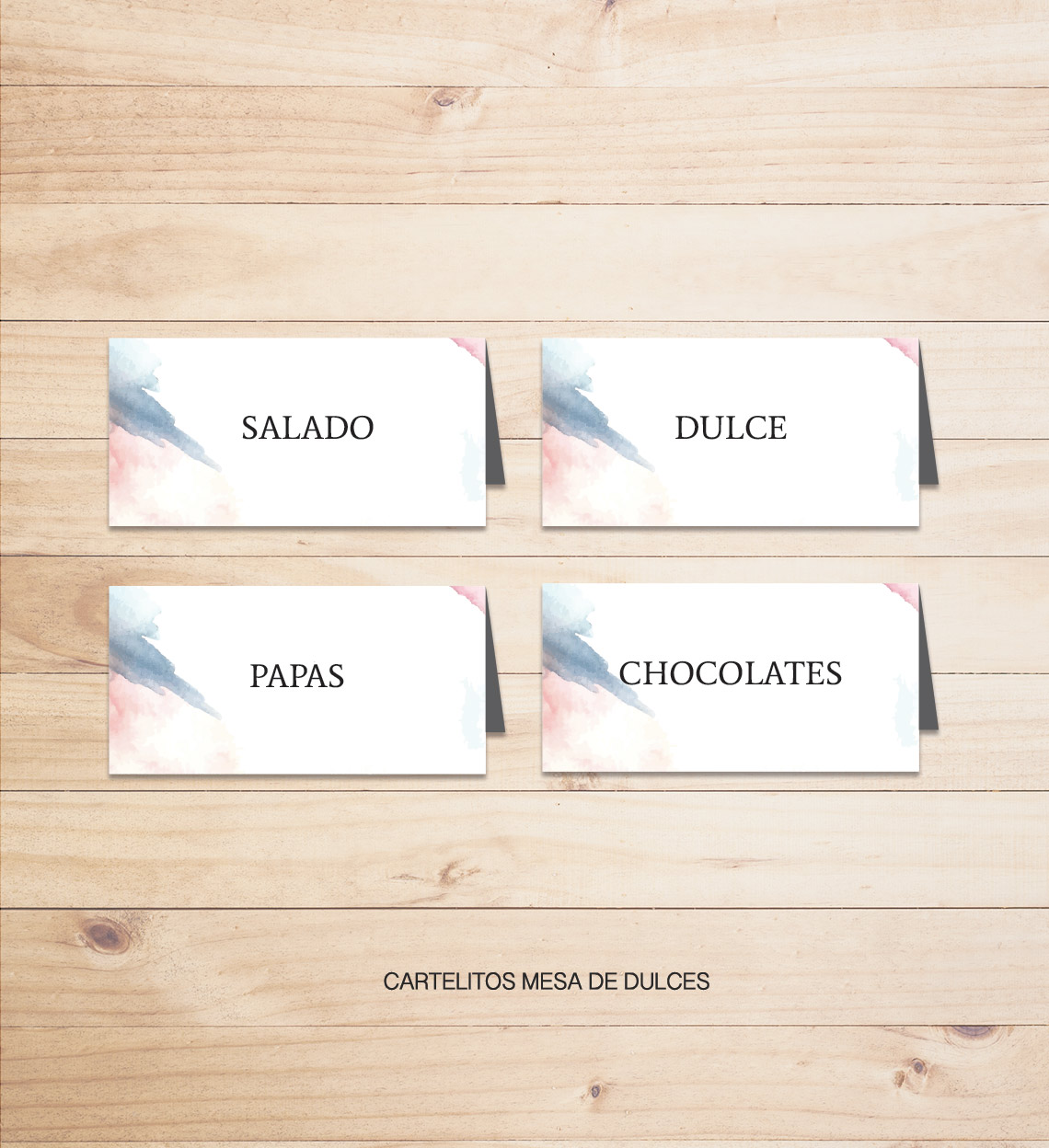 Kit Completo Fiesta Baby Shower Loreta - Imagen 3