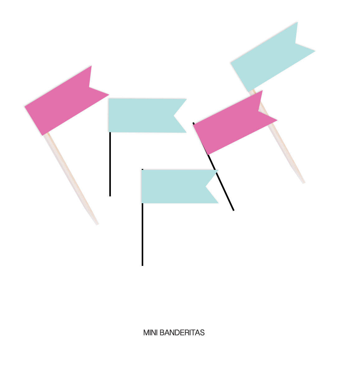 Kit Infantil Unicornio Aqua - Imagen 8