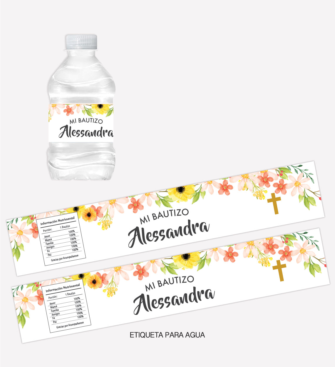 Kit Fiesta Bautizo Summer - Imagen 5