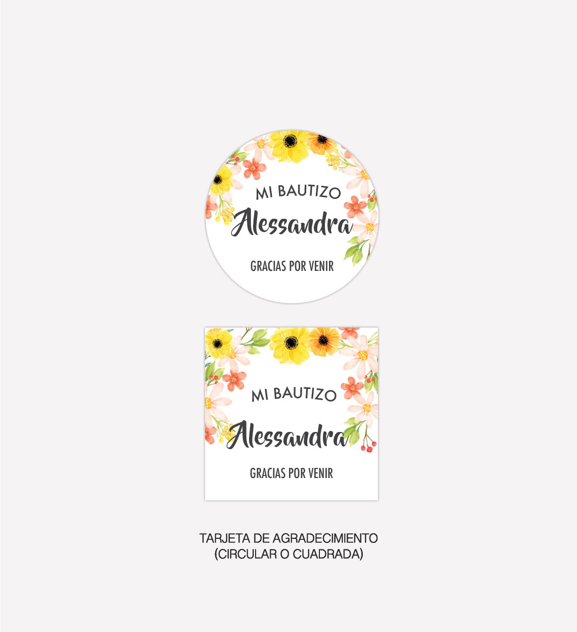 Kit Fiesta Bautizo Summer - Imagen 3